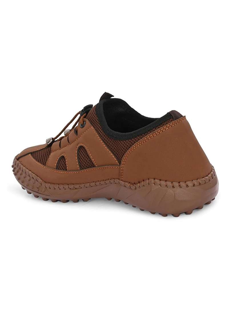Men Textured Slip On Casual Shoes - 22706082 -  Standard Image - 4