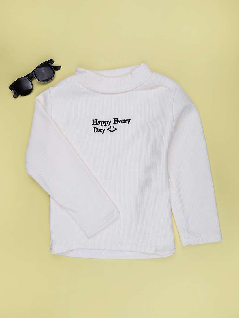 Boys Embroidered Long Sleeves Regular Fit T-shirt - 22706343 -  Standard Image - 1