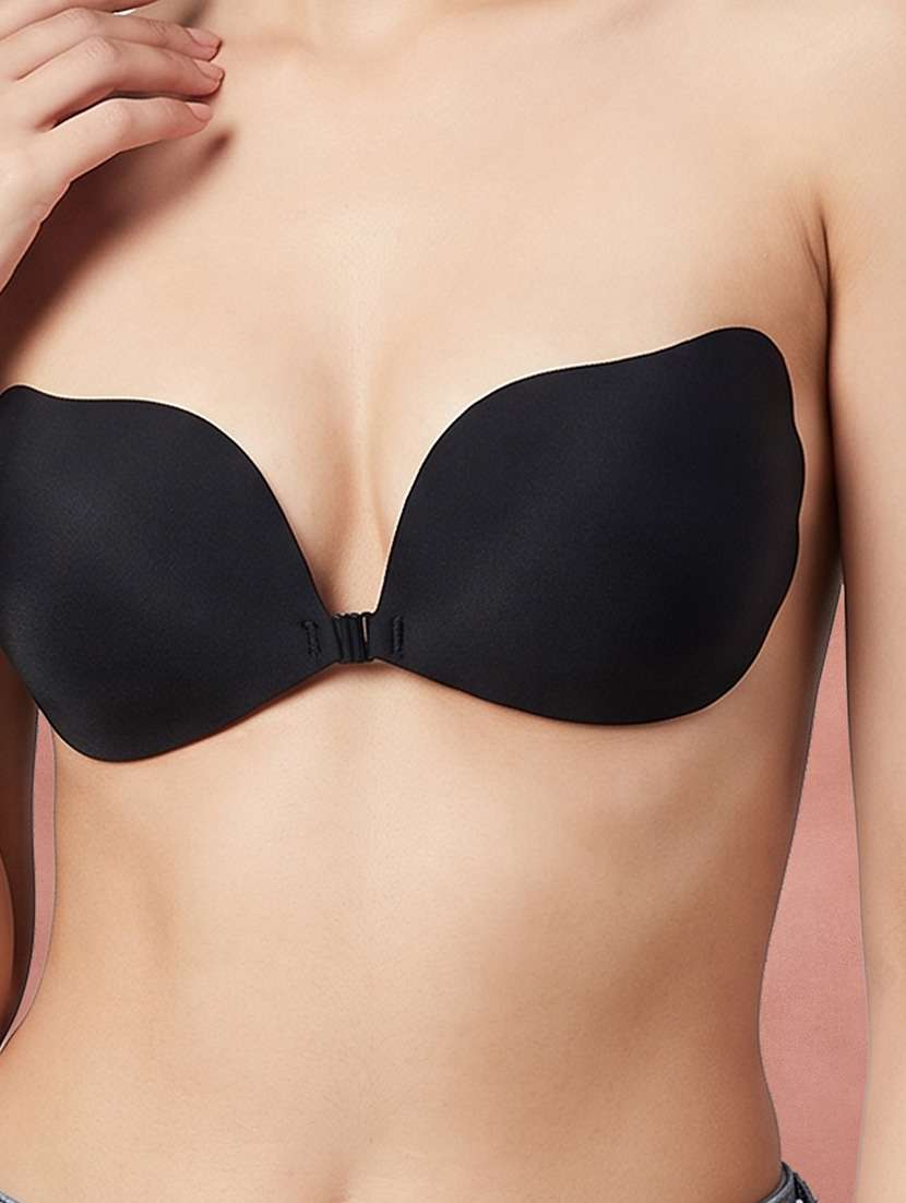 Women Solid Half Coverage Stick On Bra - 22707243 -  Standard Image - 1