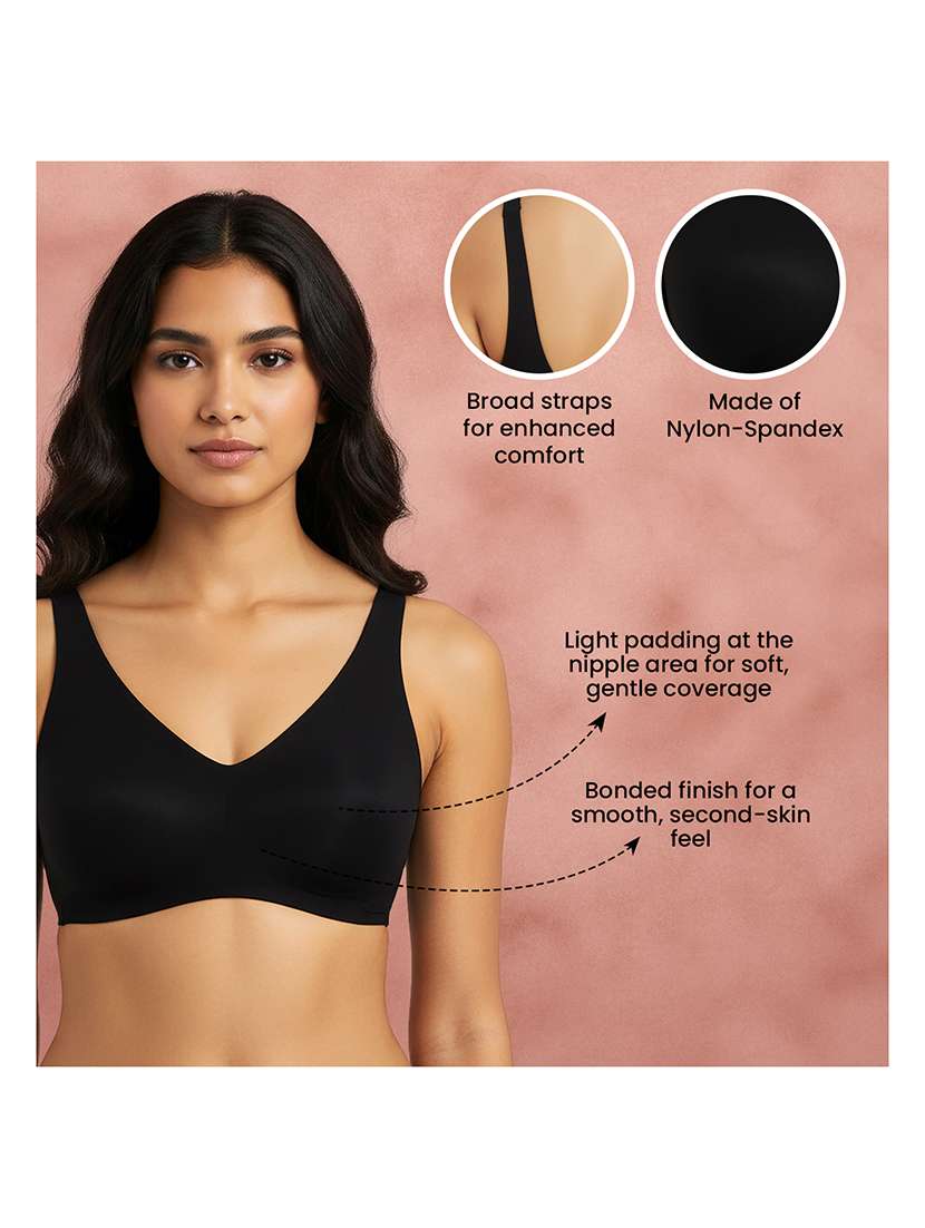 Women Solid Full Coverage T-shirt Bra - 22707270 -  Standard Image - 4