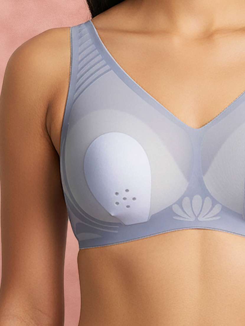Women Printed Full Coverage T-shirt Bra - 22707271 -  Standard Image - 1