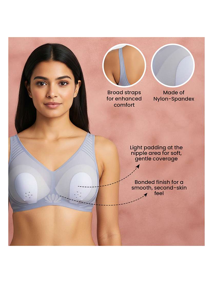Women Printed Full Coverage T-shirt Bra - 22707271 -  Standard Image - 4