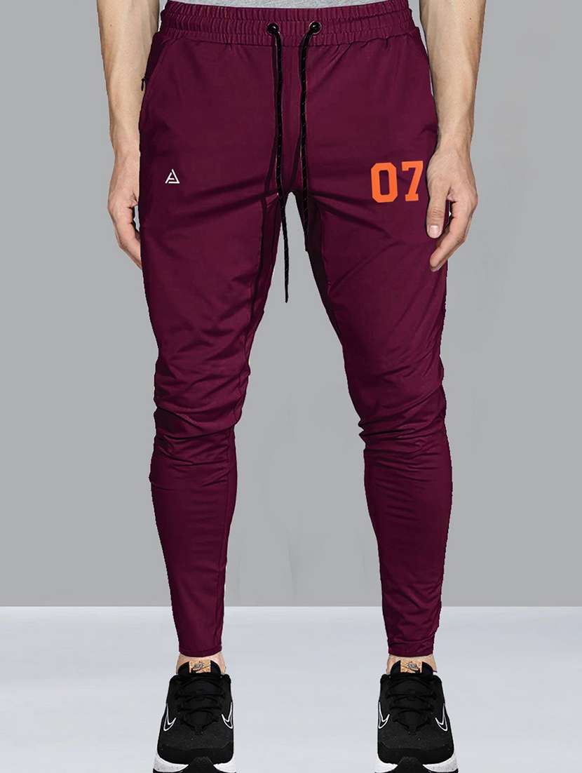 Men Printed Mid Rise Full Length Track Pant - 22718779 -  Standard Image - 1