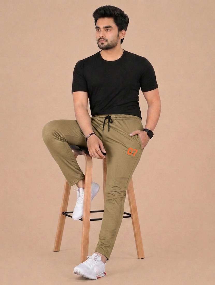 Men Printed Mid Rise Full Length Track Pant - 22718780 -  Standard Image - 4