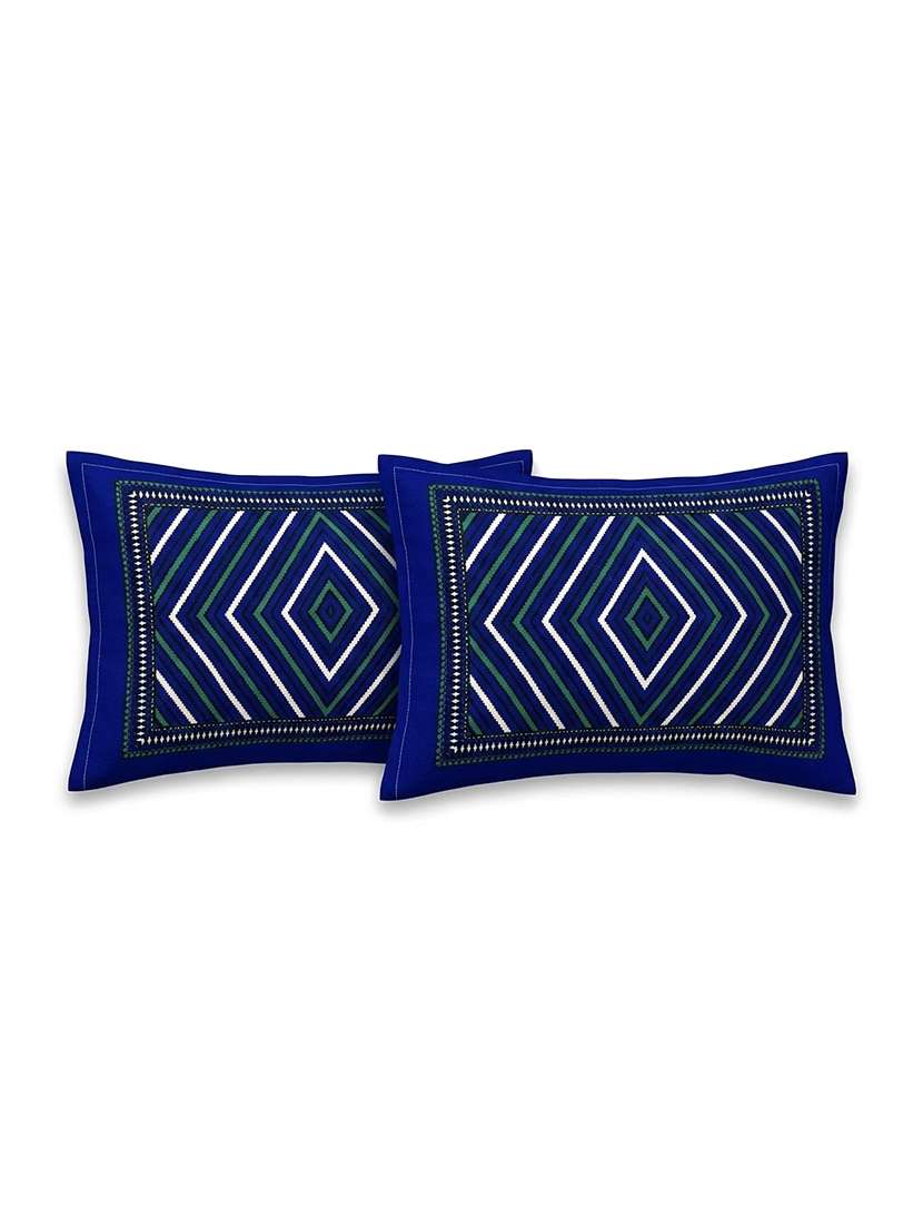 Cotton Printed Bed Sheet Set With Pillow Covers - 22719673 -  Standard Image - 1