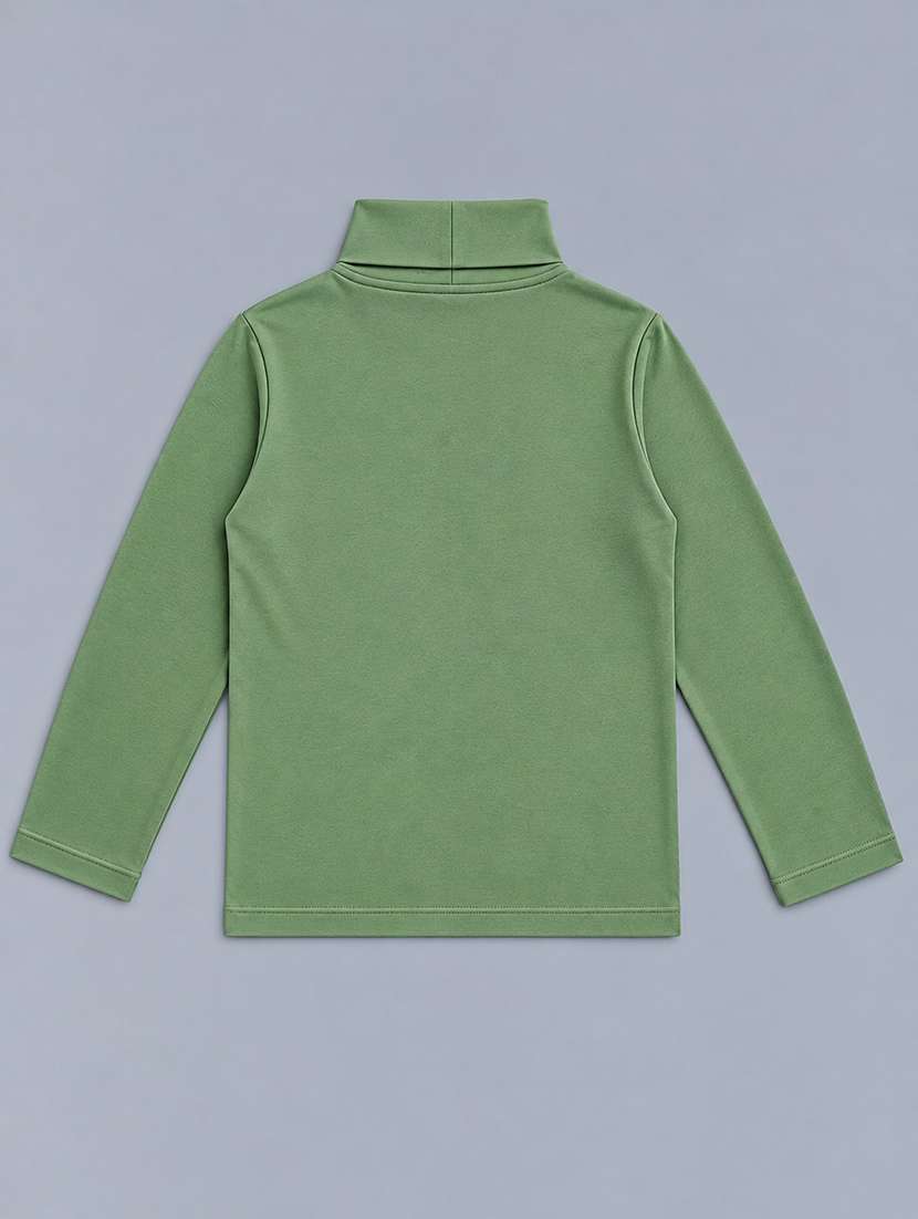Girls Pack Of 2 Solid Long Sleeves Regular Tee - 22720603 -  Standard Image - 4
