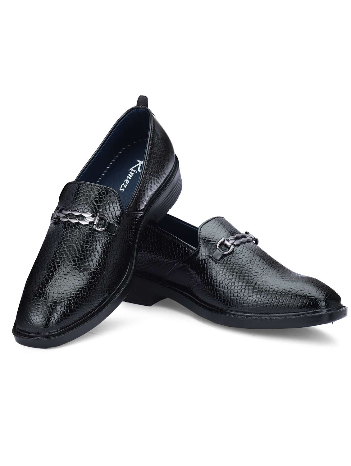 Men Textured Slip On Moccasin - 22721009 -  Standard Image - 1