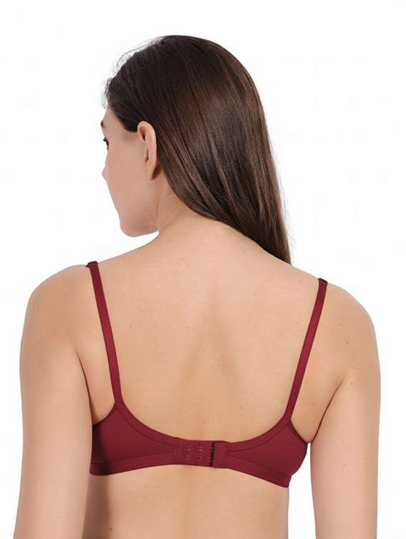 Women Pack Of 3 Solid Full Coverage Regular Bra - 22721162 -  Standard Image - 1