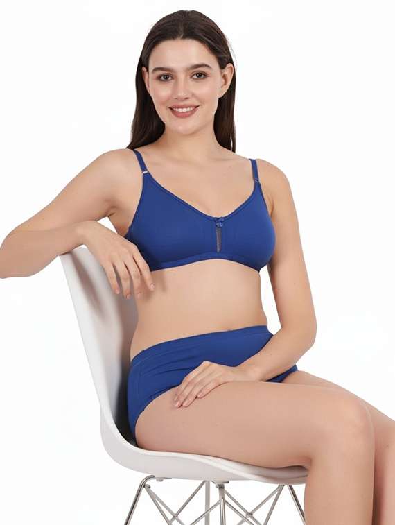 Women Solid Full Coverage Regular Bra - 22721219 -  Standard Image - 4