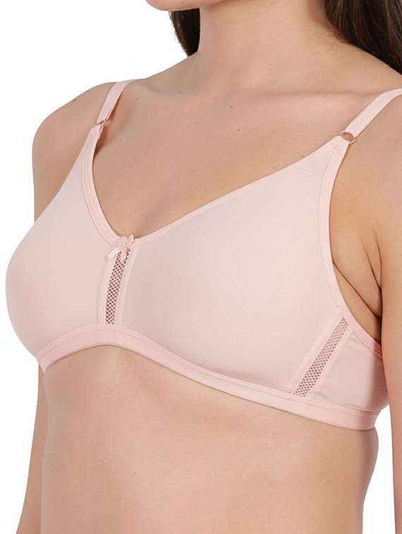 Women Pack Of 2 Solid Full Coverage Regular Bra - 22721251 -  Standard Image - 4