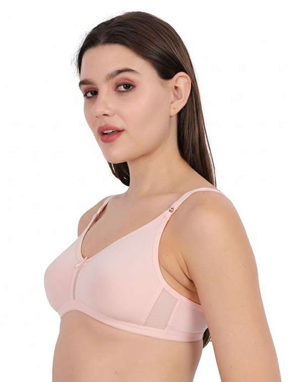 Women Pack Of 2 Solid Full Coverage Regular Bra - 22721257 -  Standard Image - 1