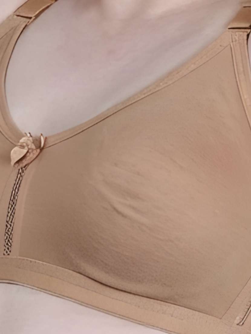 Women Pack Of 3 Solid Full Coverage Regular Bra - 22721306 -  Standard Image - 4