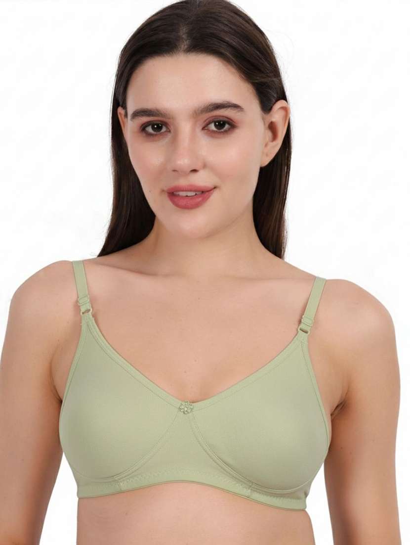 Women Pack Of 2 Solid Full Coverage Regular Bra - 22721401 -  Standard Image - 1