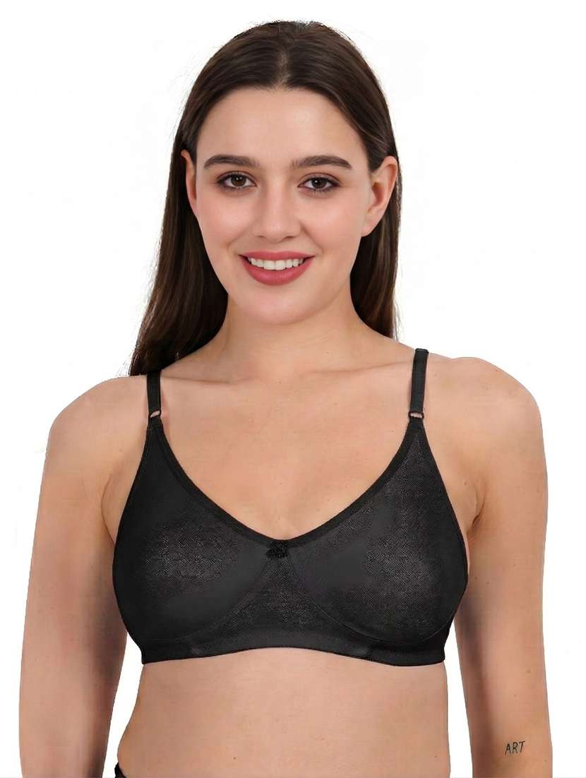 Women Pack Of 2 Solid Full Coverage Regular Bra - 22721412 -  Standard Image - 1