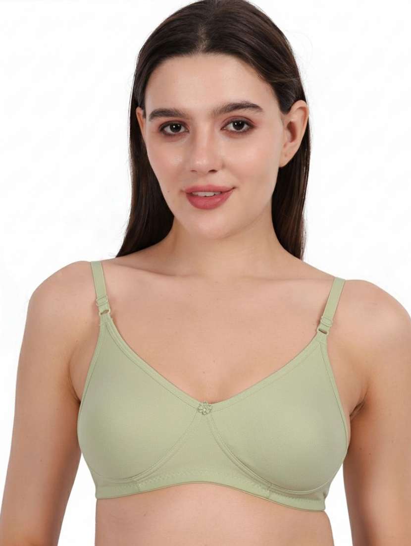 Women Pack Of 2 Solid Full Coverage Regular Bra - 22721420 -  Standard Image - 1