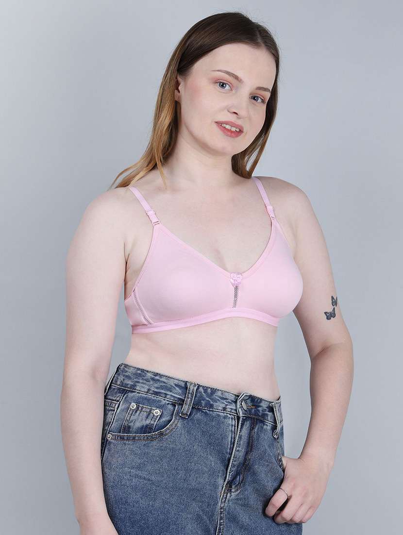 Women Solid Full Coverage Regular Bra - 22721442 -  Standard Image - 1