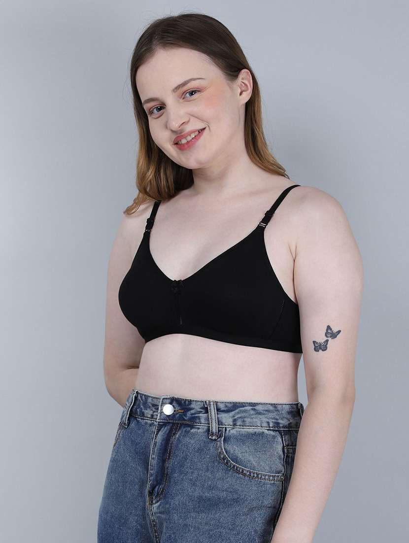 Women Solid Full Coverage Regular Bra - 22721444 -  Standard Image - 1