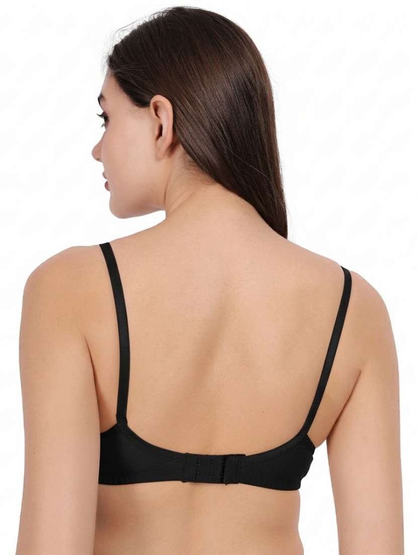 Women Pack Of 3 Solid Full Coverage Regular Bra - 22721464 -  Standard Image - 4