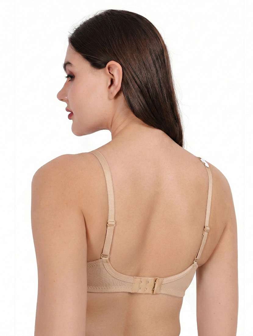 Women Pack Of 3 Solid Full Coverage Regular Bra - 22721488 -  Standard Image - 4