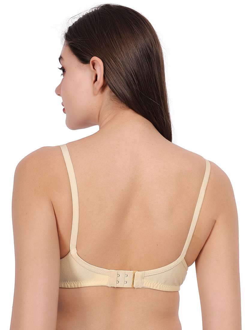 Women Pack Of 3 Solid Full Coverage Regular Bra - 22721512 -  Standard Image - 4