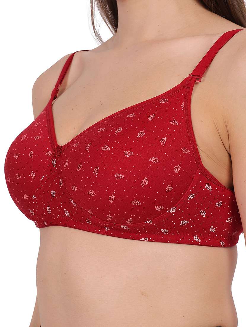 Women Pack Of 3 Printed Full Coverage Regular Bra - 22721516 -  Standard Image - 1