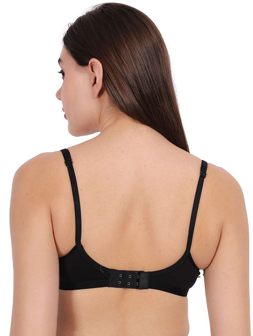 Women Pack Of 2 Solid Full Coverage Regular Bra - 22721524 -  Standard Image - 4