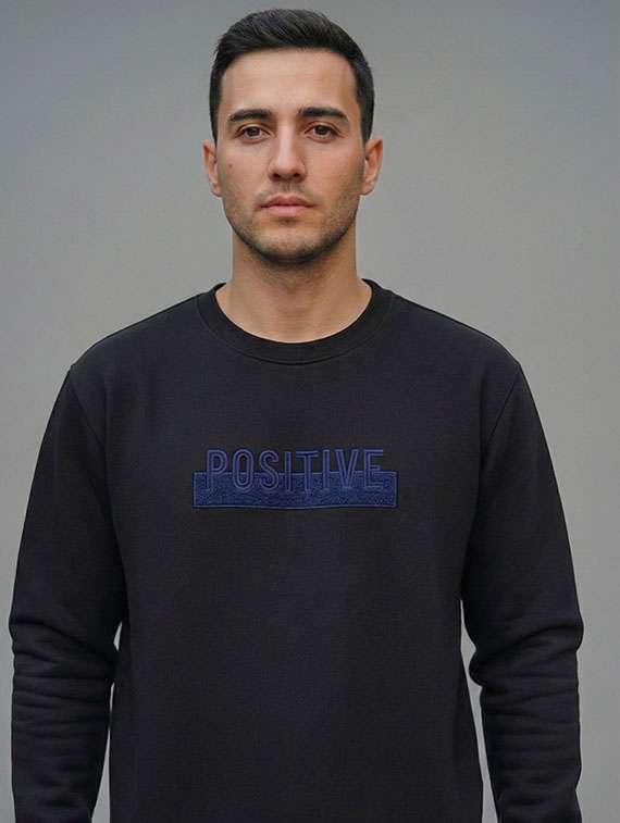 Men Embroidered Long Sleeves Regular Fit Sweatshirt - 22721555 -  Standard Image - 1