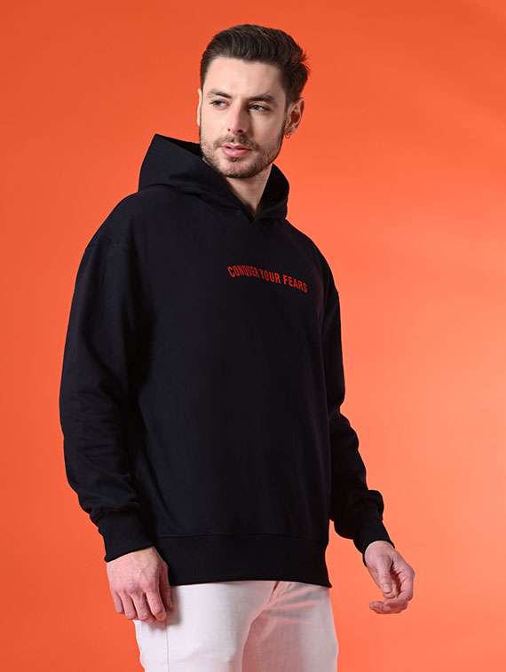 Men Printed Long Sleeves Hooded Sweatshirt - 22721631 -  Standard Image - 1