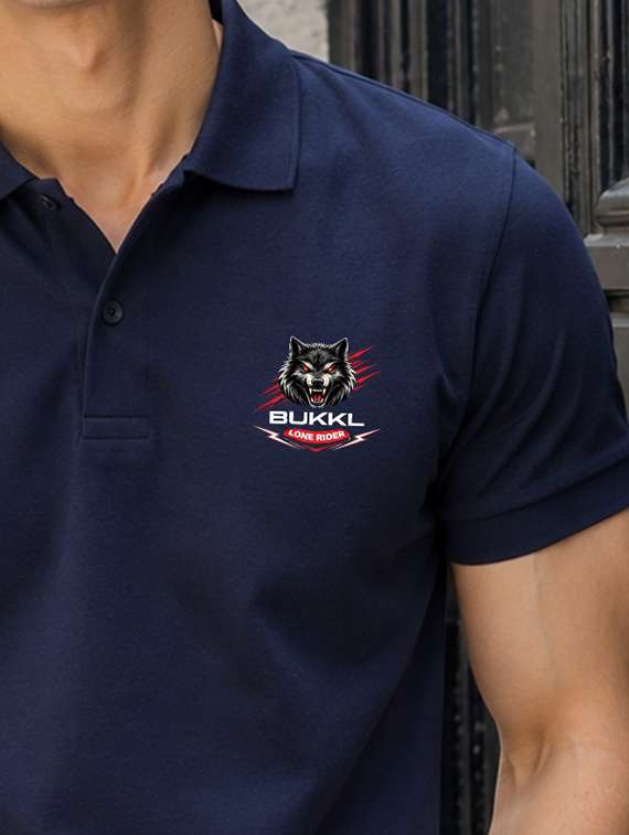 Men Logo Printed Short Sleeves Polo T-shirt - 22721823 -  Standard Image - 1