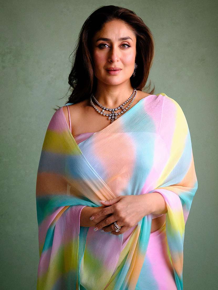 Women Leheriya Printed Saree With Blouse - 22721898 -  Standard Image - 1