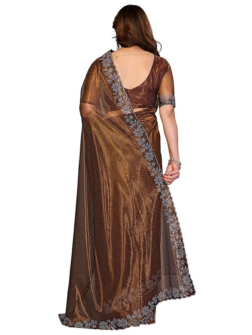 Women Pack Of 2 Self Design Combo Saree With Blouse - 22722716 -  Standard Image - 1