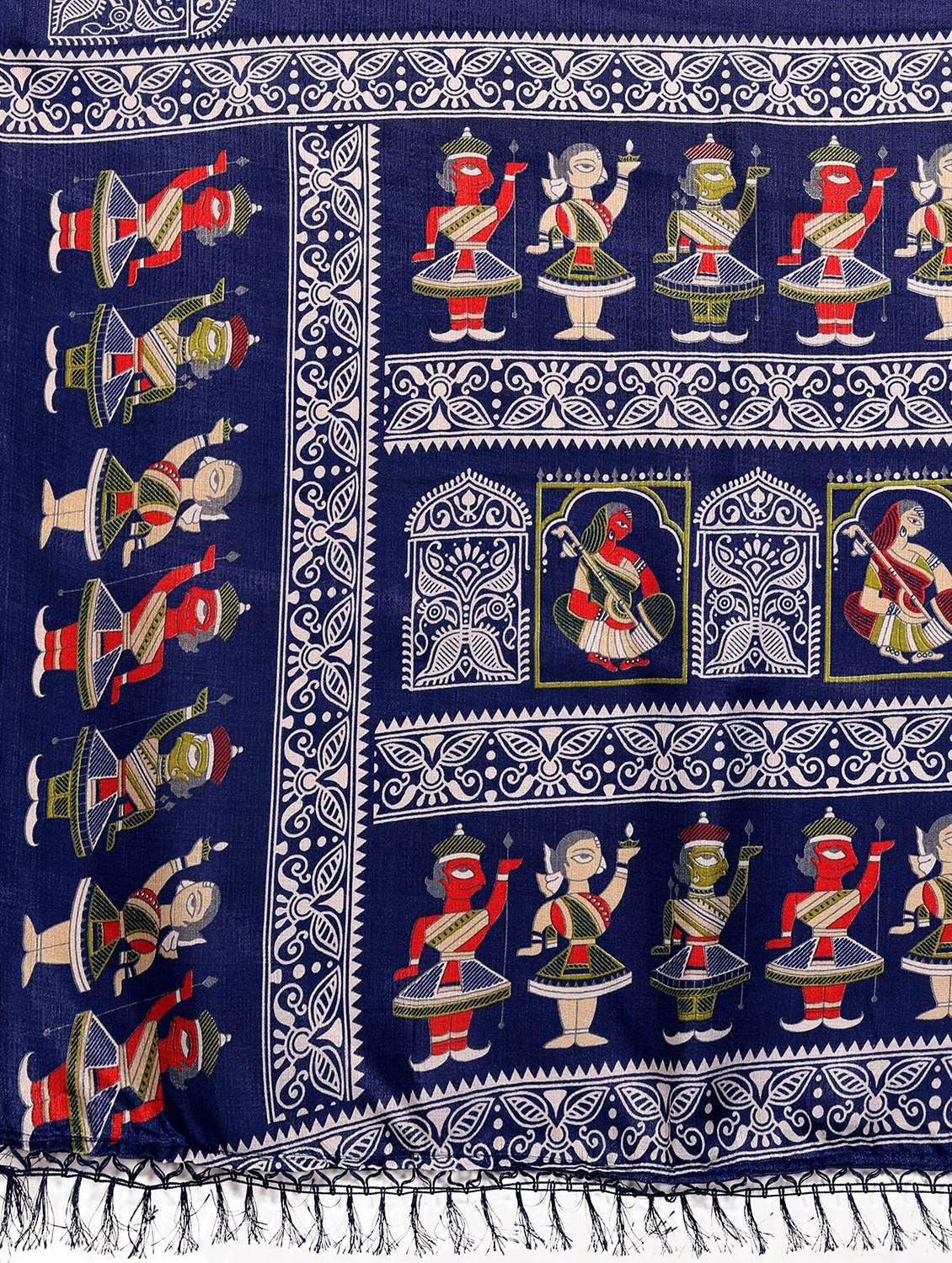 Women Printed Casual Wear Saree With Blouse - 22722993 -  Standard Image - 1