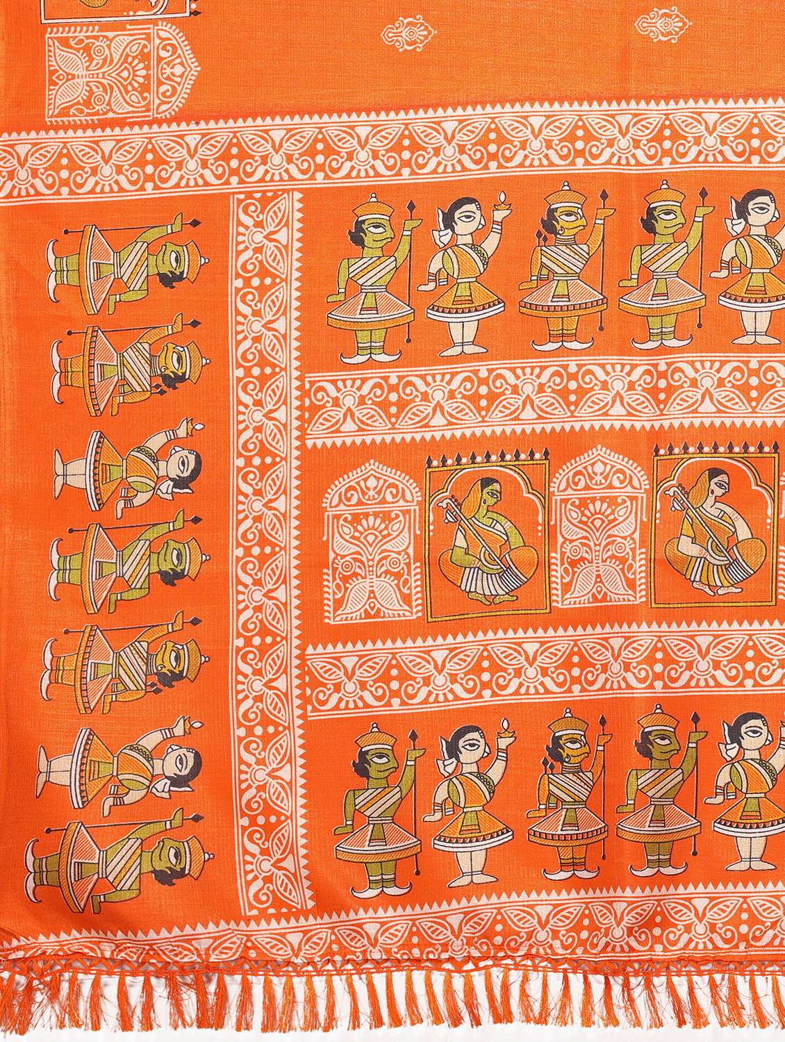 Women Printed Casual Wear Saree With Blouse - 22722994 -  Standard Image - 1