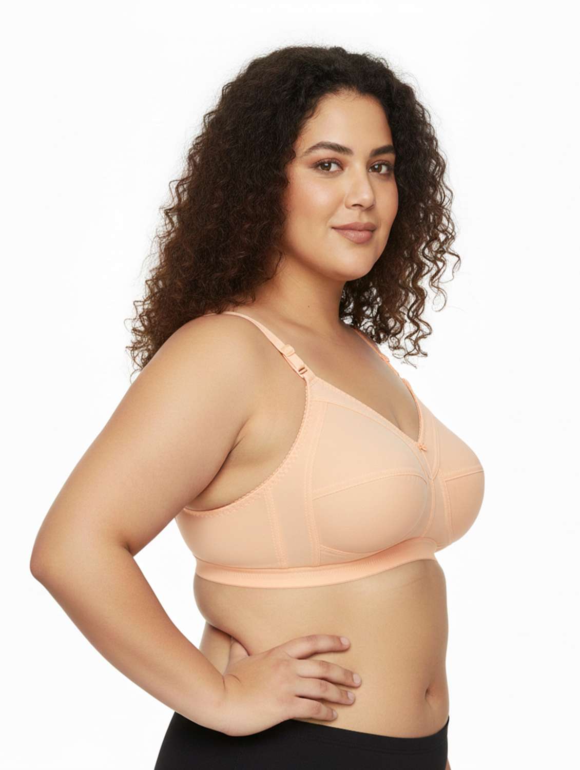 Women Pack Of 2 Solid Full Coverage Regular Bra - 22723166 -  Standard Image - 1