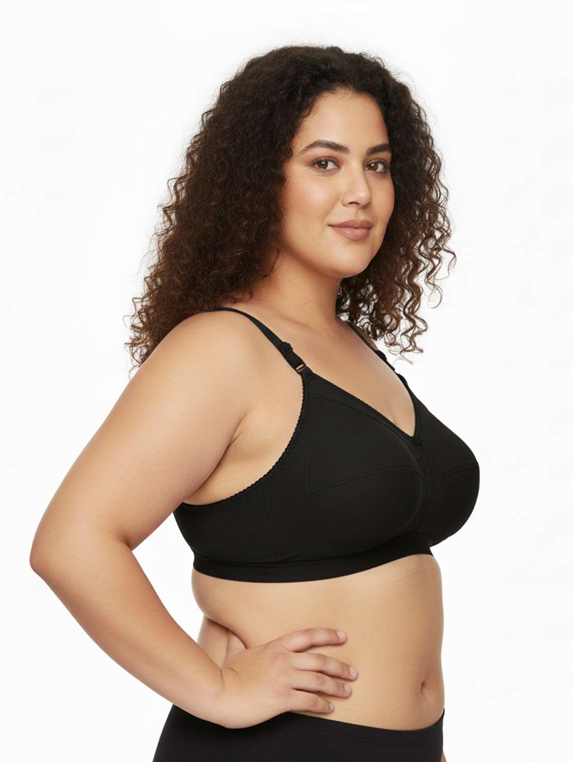 Women Pack Of 2 Solid Full Coverage Regular Bra - 22723166 -  Standard Image - 4