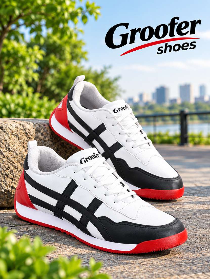 Men Colourblocked Lace Up Sneaker - 22723432 -  Standard Image - 4