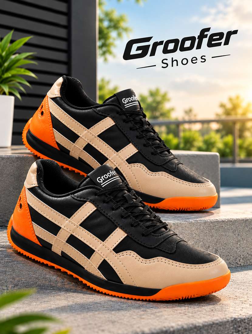 Men Colourblocked Lace Up Sneaker - 22723433 -  Standard Image - 1