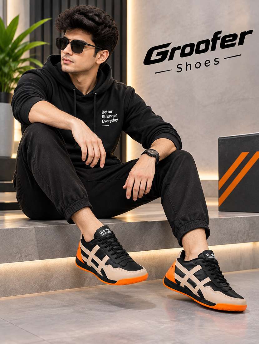 Men Colourblocked Lace Up Sneaker - 22723433 -  Standard Image - 4