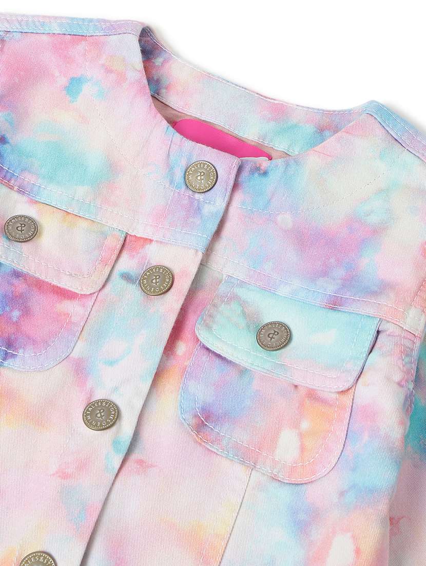 Girls Solid Long Sleeves Regular Jacket - 22724102 -  Standard Image - 1