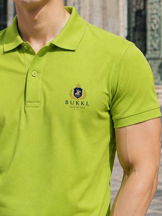 Men Printed Short Sleeves Polo T-shirt - 22725471 -  Standard Image - 1