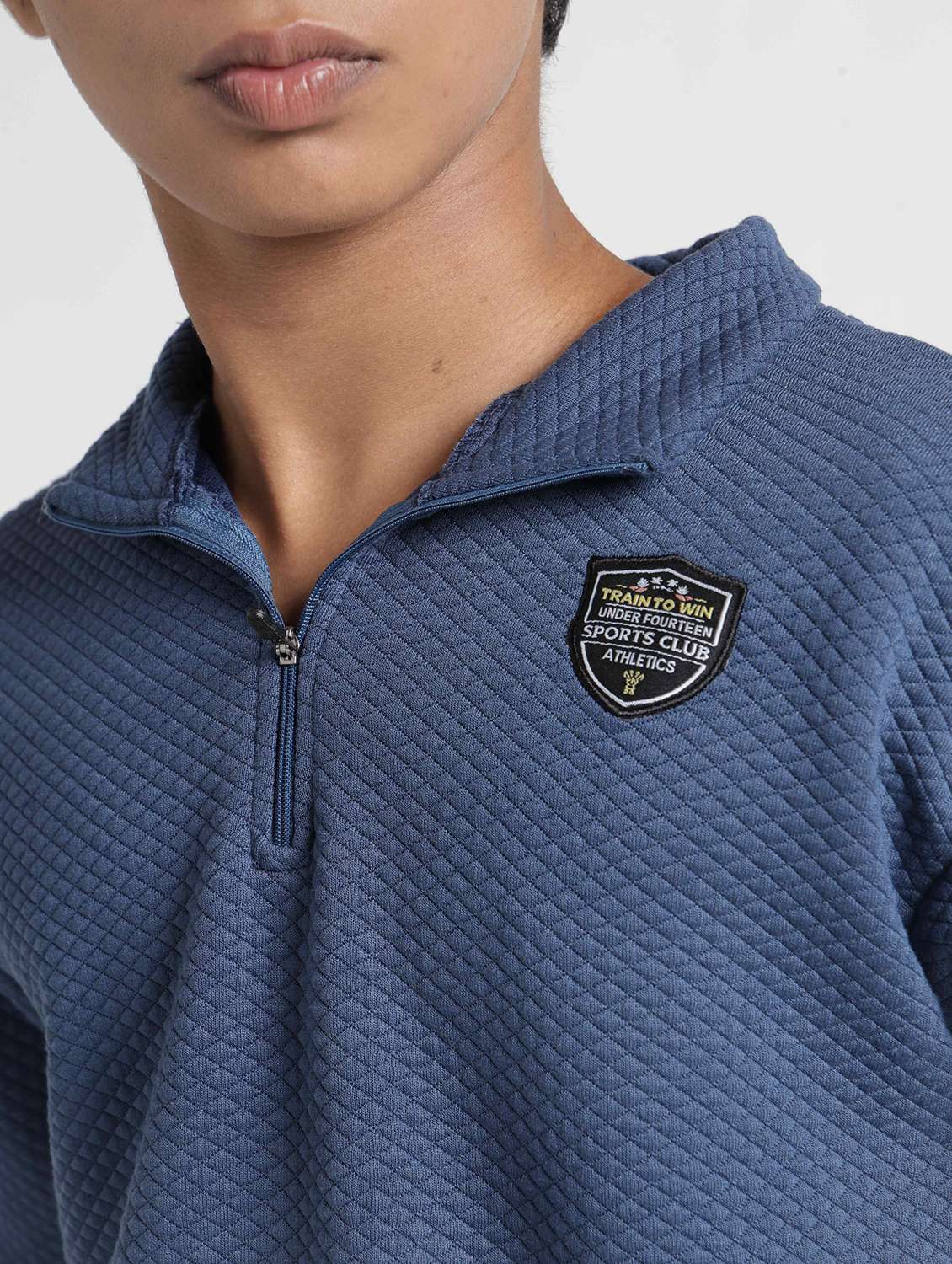 Boys Self Design Long Sleeves Polo T-shirt - 22727225 -  Standard Image - 1