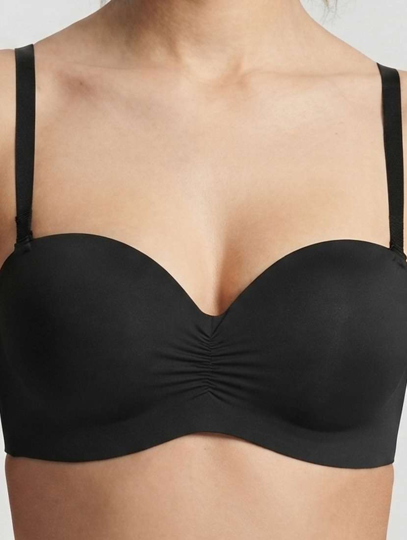 Women Solid Three Fourth Coverage Push Up Bra - 22727602 -  Standard Image - 1