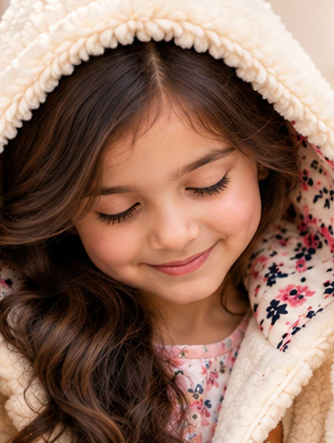 Girls Solid Long Sleeves Hooded Regular Jacket - 22729884 -  Standard Image - 4