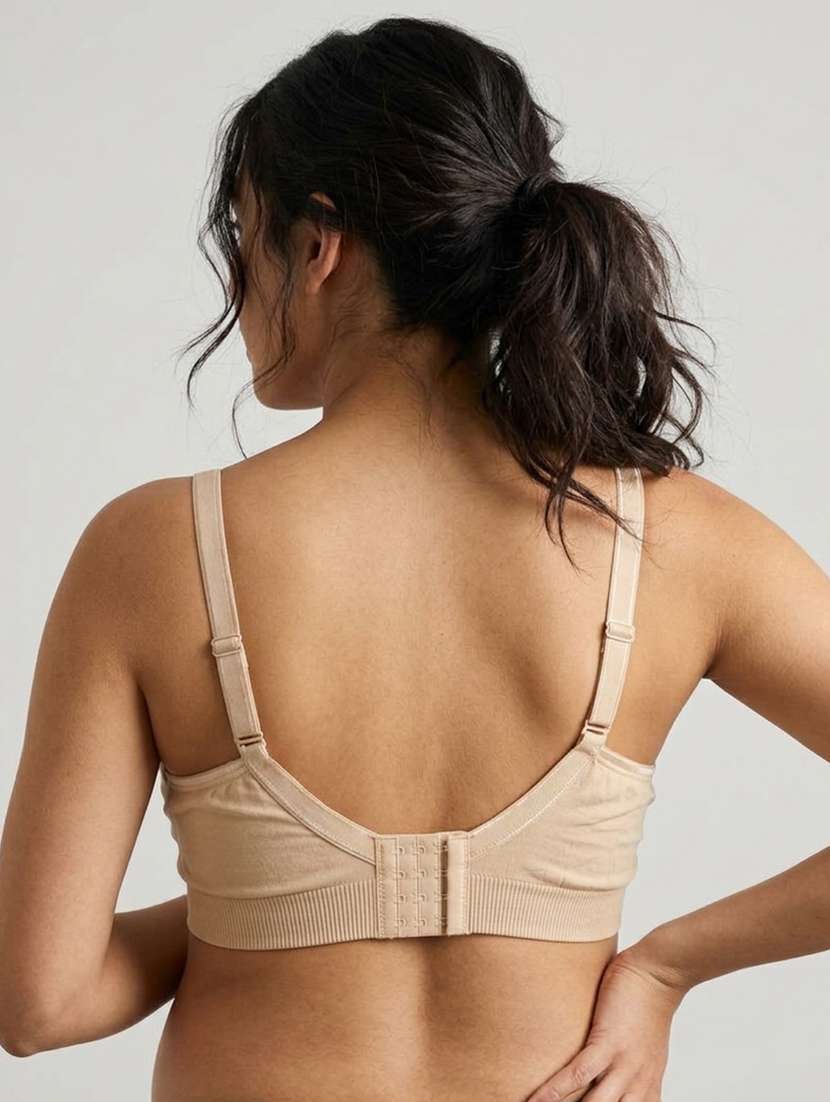 Women Solid Full Coverage Maternity Bra - 22730907 -  Standard Image - 4