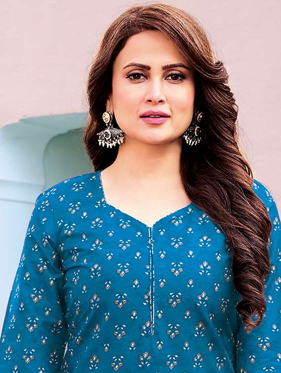 Women Printed Unstitched Suit Set - 22732634 -  Standard Image - 1