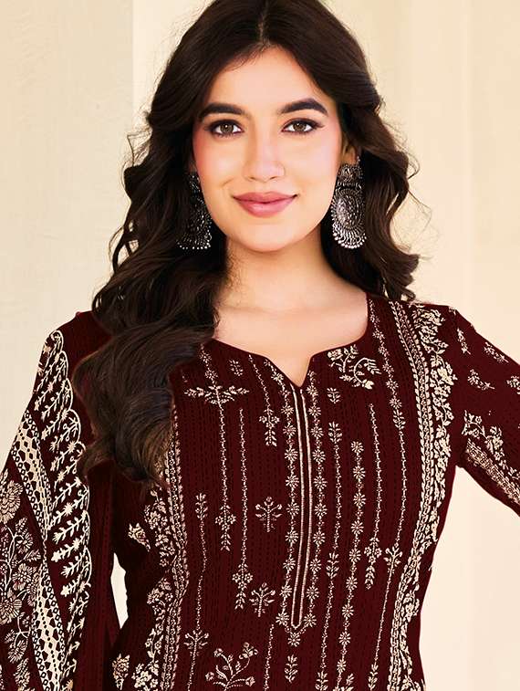 Women Printed Unstitched Suit Set - 22732642 -  Standard Image - 1