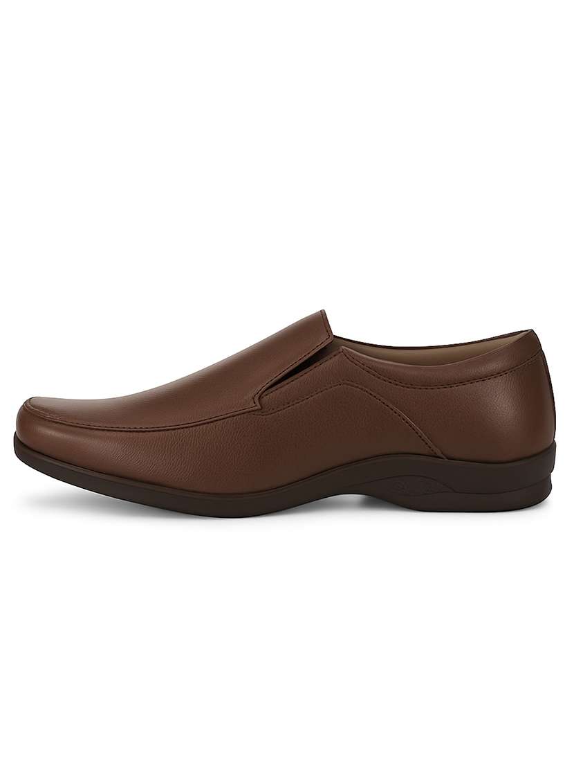 Men Solid Slip On Formal Shoes - 22735194 -  Standard Image - 1