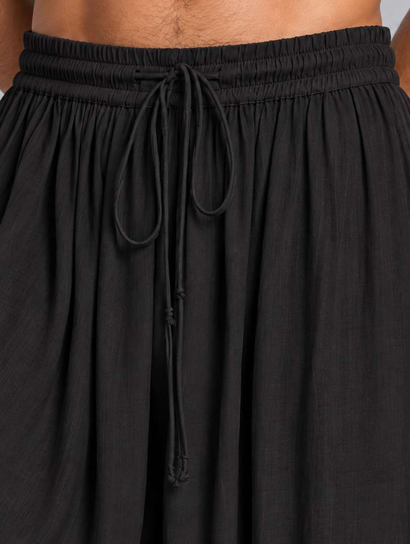 Men Solid Mid Rise Ethnic Bottom Wear Salwar - 22738624 -  Standard Image - 1