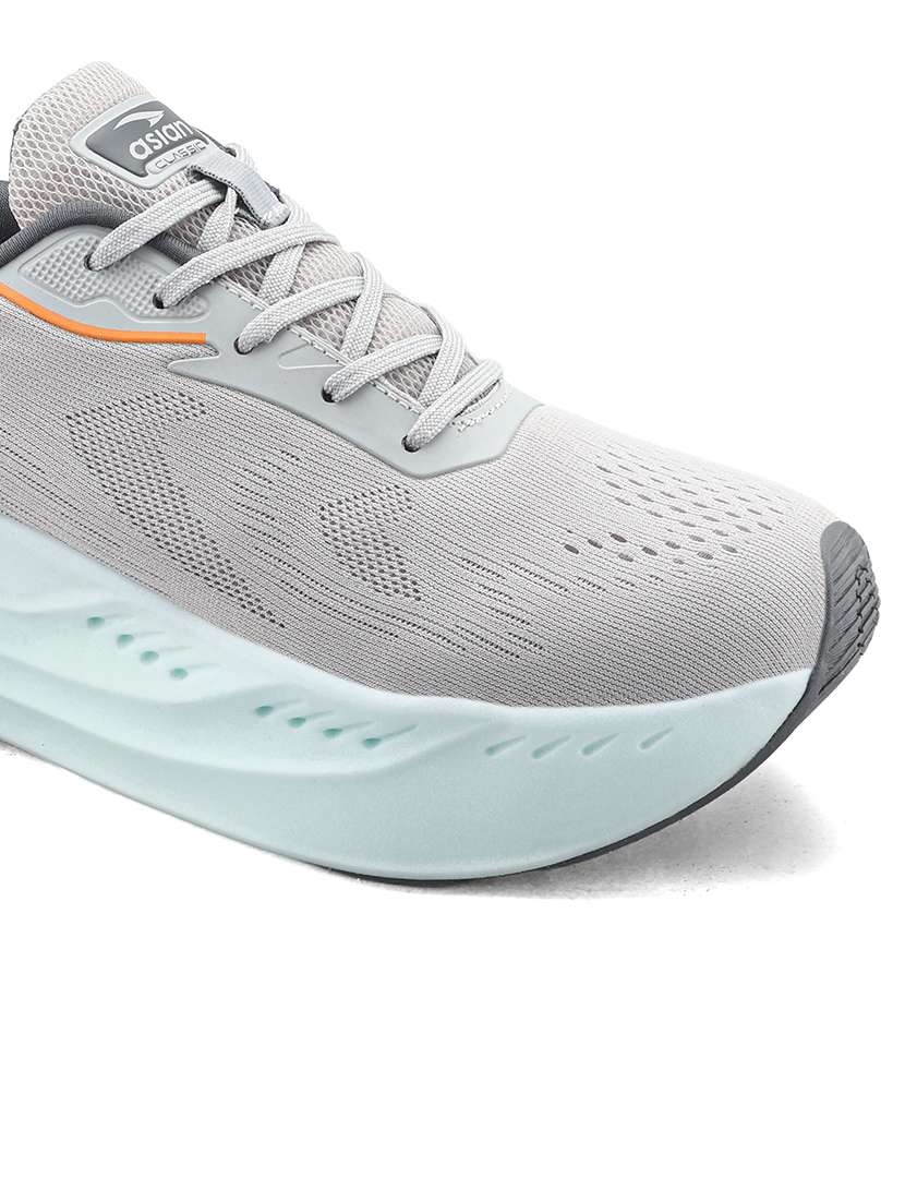 Men Solid Lace Up Sport Shoes - 22743857 -  Standard Image - 1