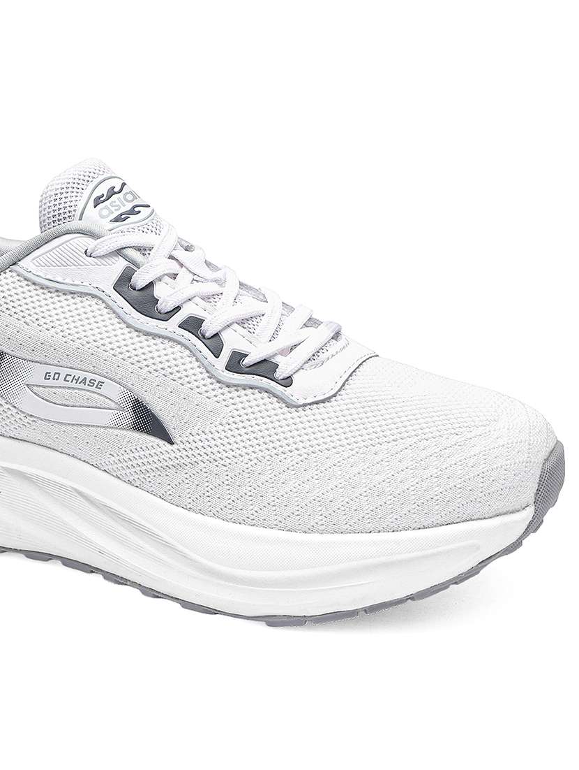 Men Solid Lace Up Sport Shoes - 22743875 -  Standard Image - 1